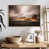 Floating Frame Natural Wood