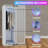 Equator Steam Dryer Closet Remove Wrinkles Sanitize Deodorize Refresh Slim110v