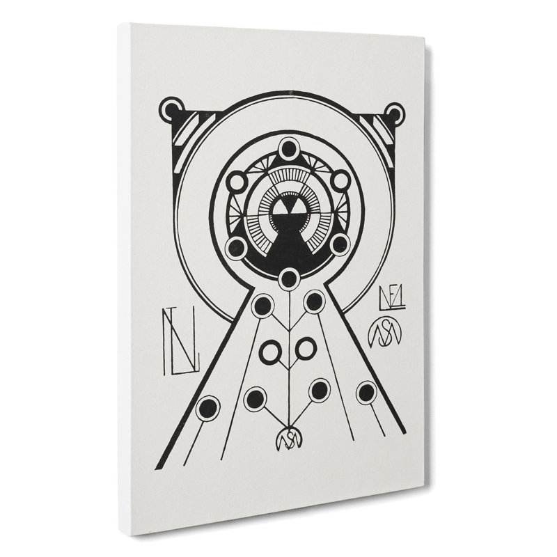 Ornaments Vol.3 by - Wrapped Canvas Painting, 60cm H x 40cm W x 3cm D