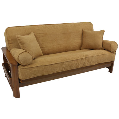 Housse pour futon à coussins carrés/rectangulaires