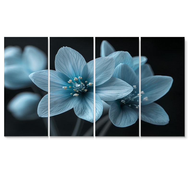 Ensemble de salon Wallia - Snowdrops Wall Art, H 28 po x l 48 po