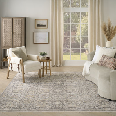 Classic Charcoal Multicolour  Area Rug