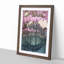 Drum Bridge at Kameido Shrine by Yoshida Hiroshi - Picture Frame Painting Print-55545855-55545860