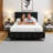 Herbal Fusion Collection Green Tea-Infused Polyester Memory Foam Mattress, Eastern King Size, White-1384727593-1385327014