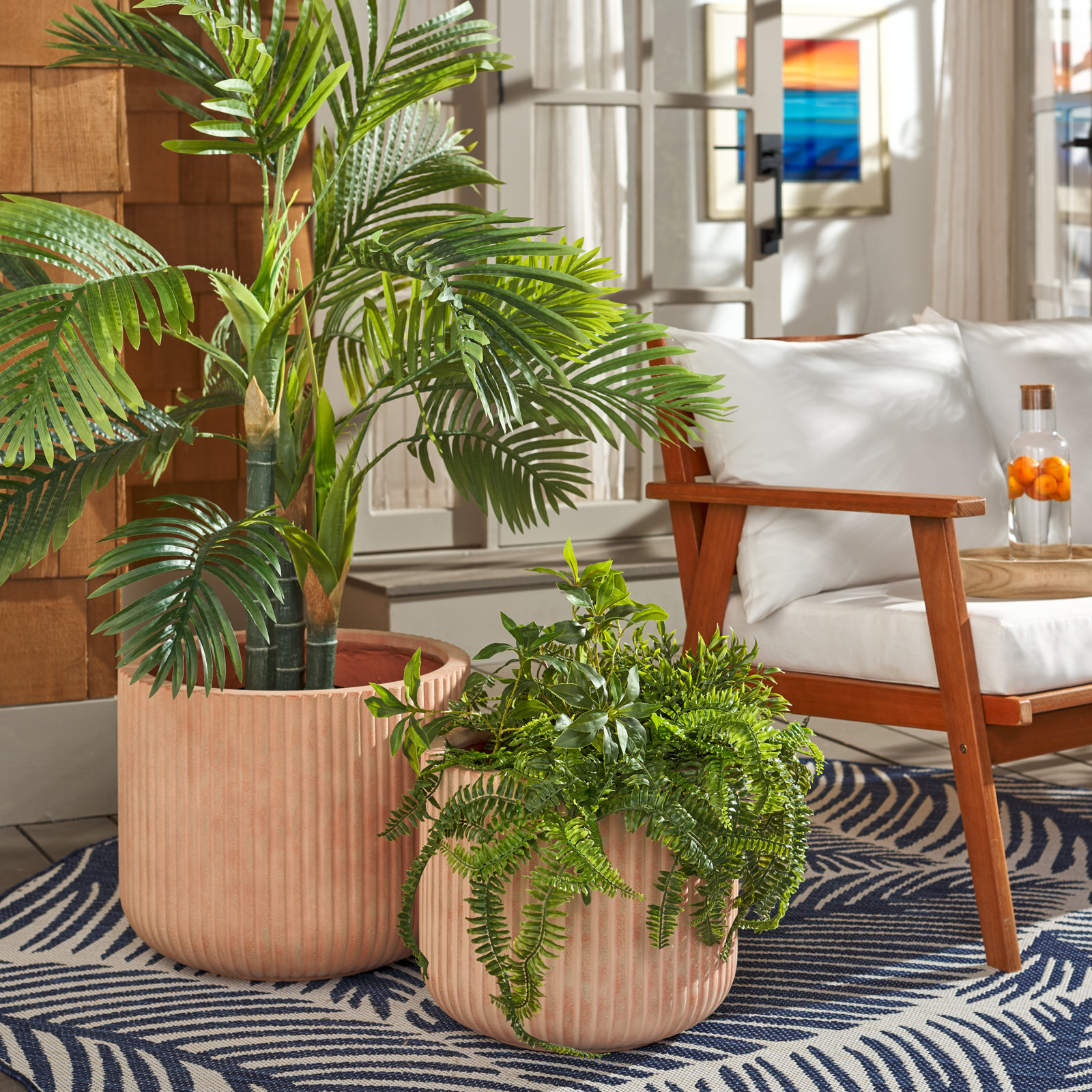 Milano 18" Pot Planter, Terracotta