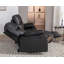 Canapé inclinable en similicuir avec accoudoirs coussinés 79,9 po Creeve-95860470