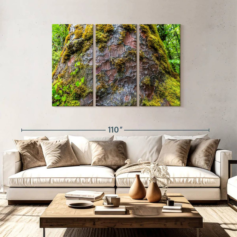 Mossy Kauri Tree, 48" H x 74" W