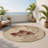 Geometric Balance Indoor And Outdoor Area Rug-17893454