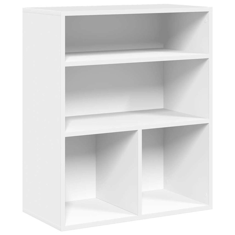 Shivin 71.5cm H x 60cm W Bookcase, White
