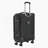 24-Inch Softside Expandable Luggage with Spinner Wheels Checked Suitcase
