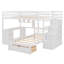 Lit superposé avec bureau, tiroirs et tablettes-1723712012