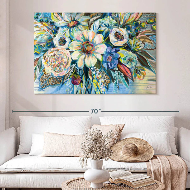 Harnek Unity Blue, 34" H x 51" W