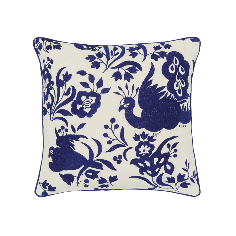 Asiatic Pheasants Cushion 60X40Cm Pink