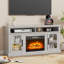 Meuble télé avec foyer électrique pour téléviseur de 65 po ou moins Siratro-1311531504