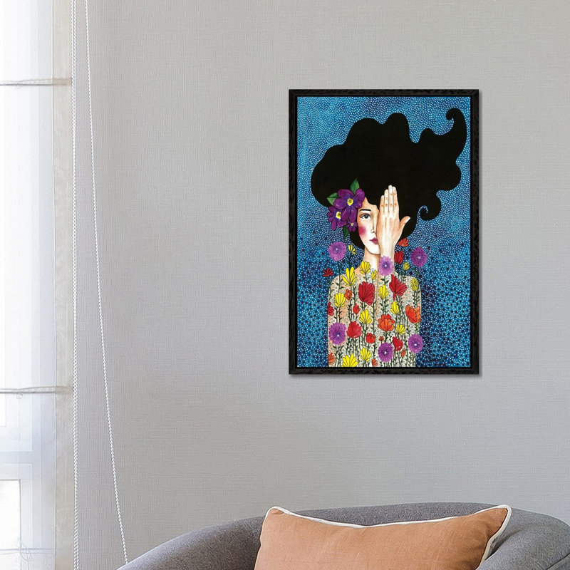You've Come To Lose Some Memories by Hülya Özdemir - Print on Canvas, 66.04 cm H x 45.72 cm W, Black Framed