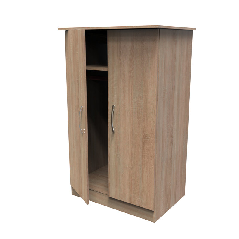 Dekyn Manufactured Wood Wardrobe, Bardolino Oak