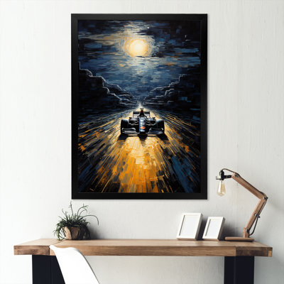 Midnight Formula Car Race Track I