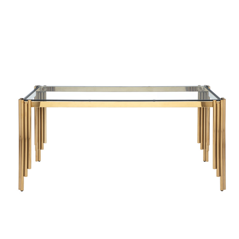 Table de salle à manger Burnley, Clair