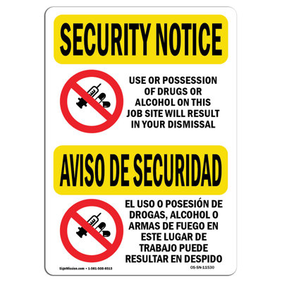 Panneau de sécurité Osha