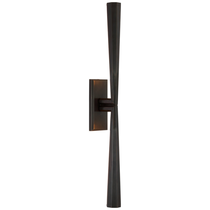 Thomas O'Brien Galahad Linear Sconce, Bronze
