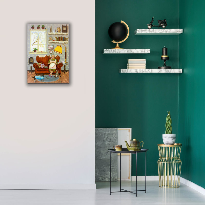  «Broderie» par Maria Laura Bratoz, art mural sur toile, 18 po x 26 po, H 26 po x l 18 po