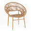 Ensemble de 2 chaises d'extérieur en osier-1268601958-1268601957