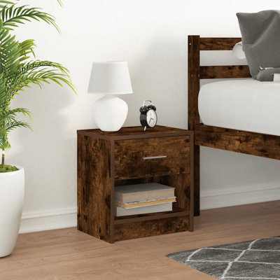 39cm W Manufactured Wood Bedside Table