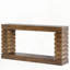 Console en bois avec rangement peu encombrant