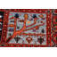 Tapis multicolore en laine noué à la main 8 pi 11 po x 11 pi 9 po Geometric
