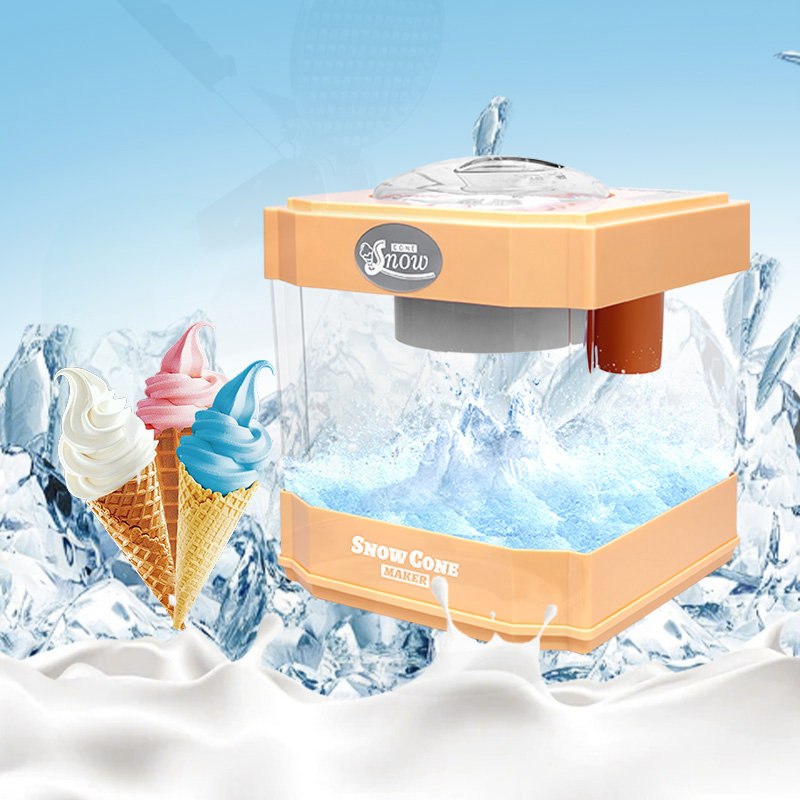 Machine à glace pilée de table, Orange