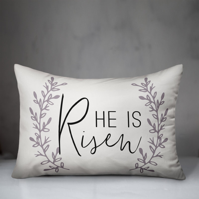  Coussin He Is Risen