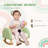 Igal Kids Sofa, Toddler Rocking Chair with Solid Wooden Frame, Faux Lamb Fleece Fabric, Kids Arm Chair for Nursery or Playroom, Ages 18-36 months-1962542577