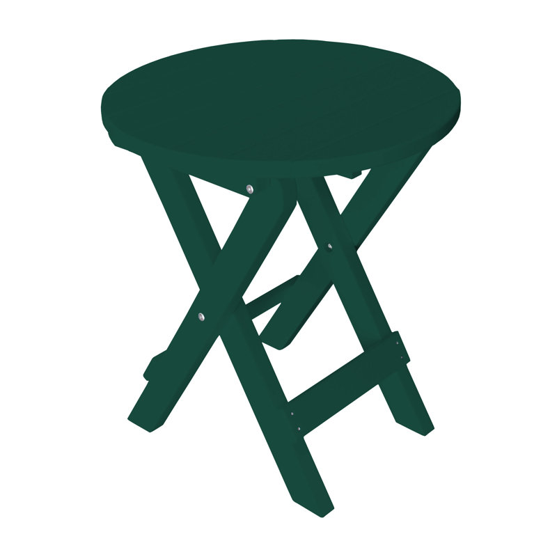Table bistro pliante Cowhill, Vert