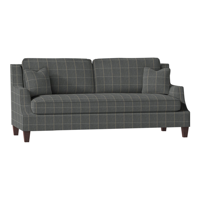 Canapé à accoudoirs encastrés avec coussins réversibles de 87,5 po Savannah, Montego Bay, Perigold ‑ zinc Youngman