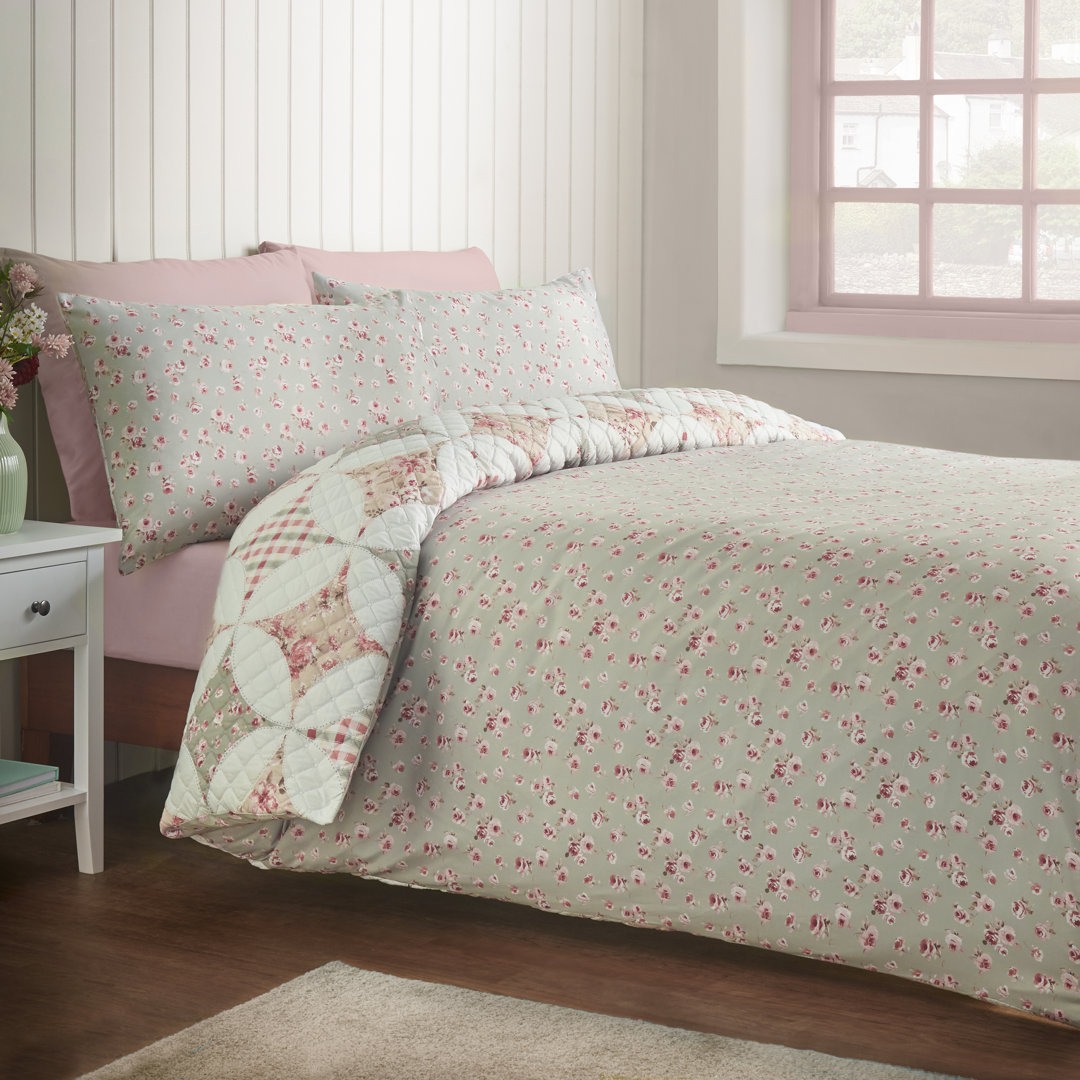 Pinsonic Patchwork Reversible Duvet Cover Set