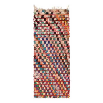 One-of-a-Kind 3'4X8'4 Hand Knotted Area Rug