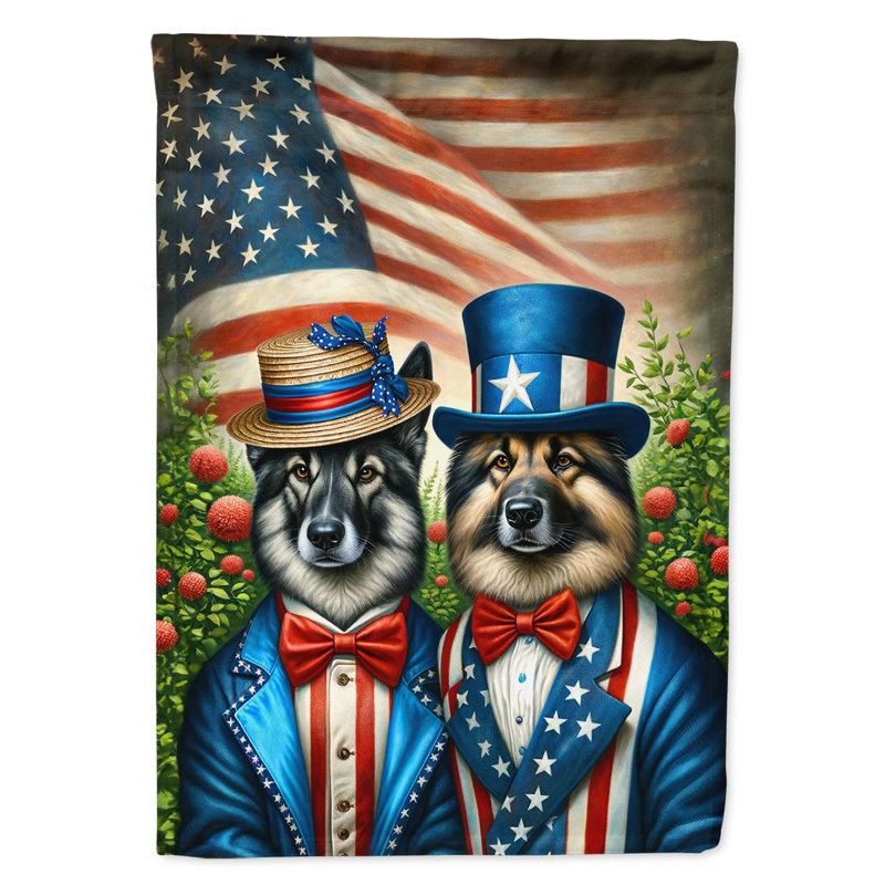 Drapeau «All American House», Elkhound norvégien