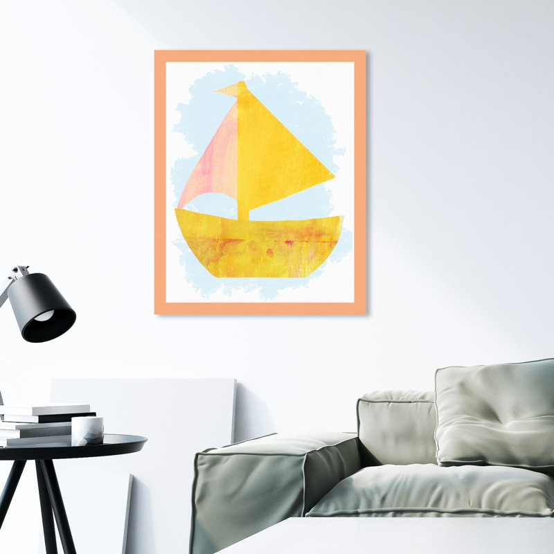 Art sur toile my bateau Feldman, H 28 po x l 24 po x P 1,5 po