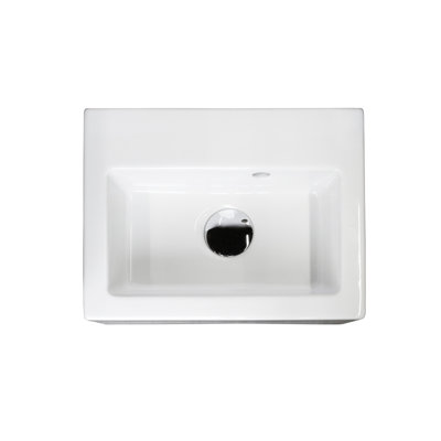 Aquababy 12.63 in. L Bathroom Sink
