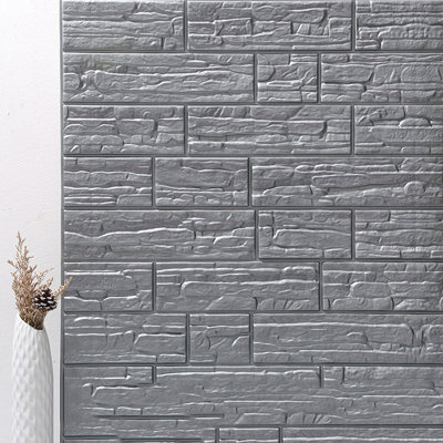 Wamont 77cm x 70cm 3D Embossed Paste Tile