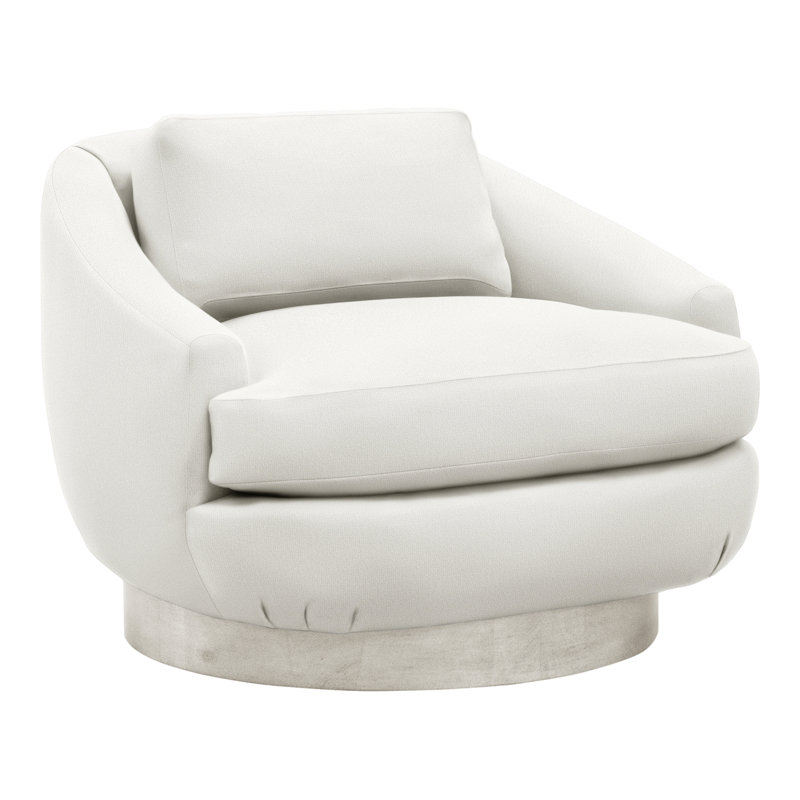 Penrose By Michael Weiss Barrel Chair, Tommy Snow, Wrenn