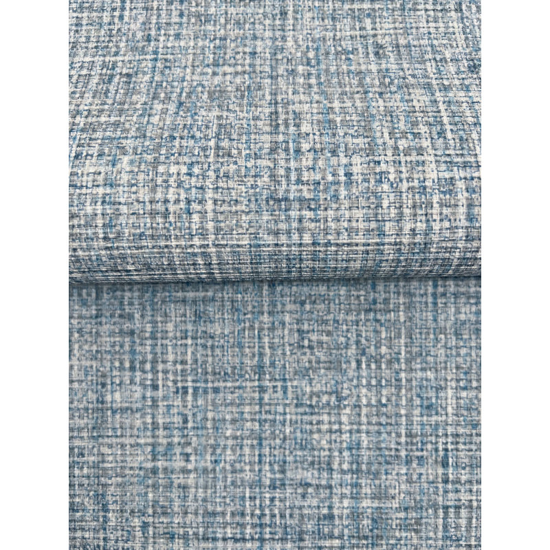 Papier peint tissé Gottschalk, Bleu ciel