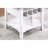 Classic 7Pc Counter Height Dining Set Antique White Gray Table W Lazy Susan Built-In Leaf 6X High Chairs Kitchen Dining Room Storage Space Furniture-1899456242-1899456244