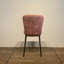 Chaise d'appoint rembourrée en velours (ensemble de 2)-889162405