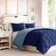Ensemble d'édredon en duvet synthétique réversible 3M Scotchgard