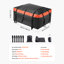Car Rooftop Cargo Carrier Bag, 23 Cubic Feet Roof Cargo Carrier, Heavy Duty 840D PVC 100% Waterproof Car Roof Luggage Bag for All Vehicle with/without Rack- with Lock, Anti-Slip Mat, 6 Door Hook