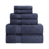 Hamachi Zero Twist Ultra Soft 6 Piece 100% Cotton Towel Set