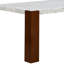 Table à manger Tayana, table à manger moderne, table à manger blanche