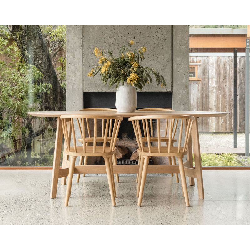 TRIE DINING TABLE SMALL, 36" W x 76" L, Natural