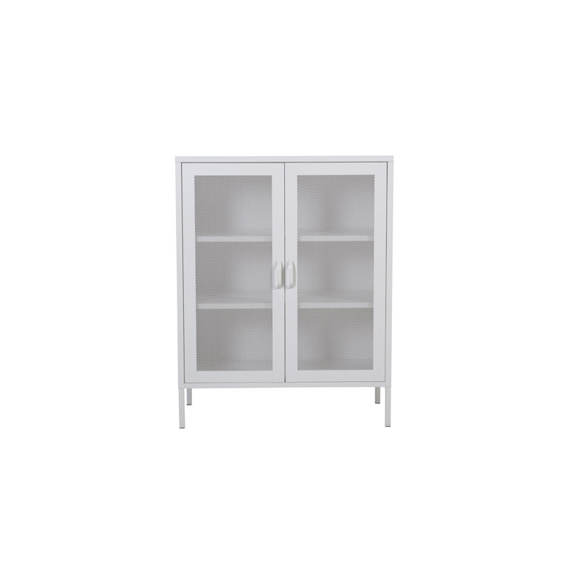 Dirit 2 -Door 2 -Shelf, White